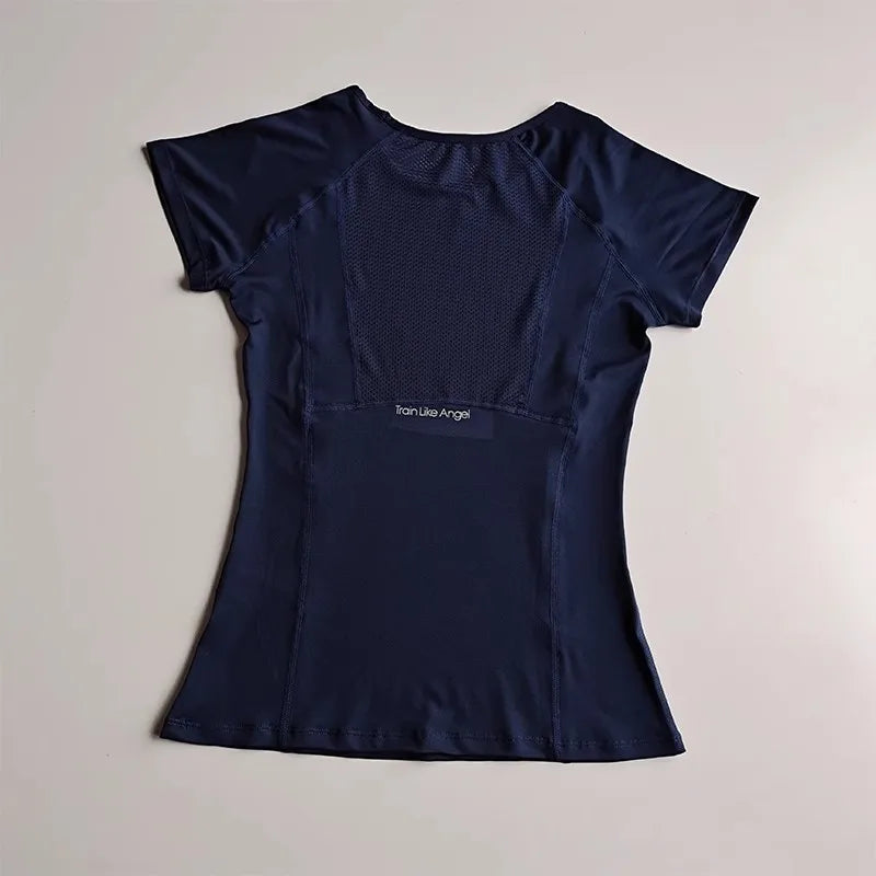 Women's  Fitness Short Sleeved Shirt