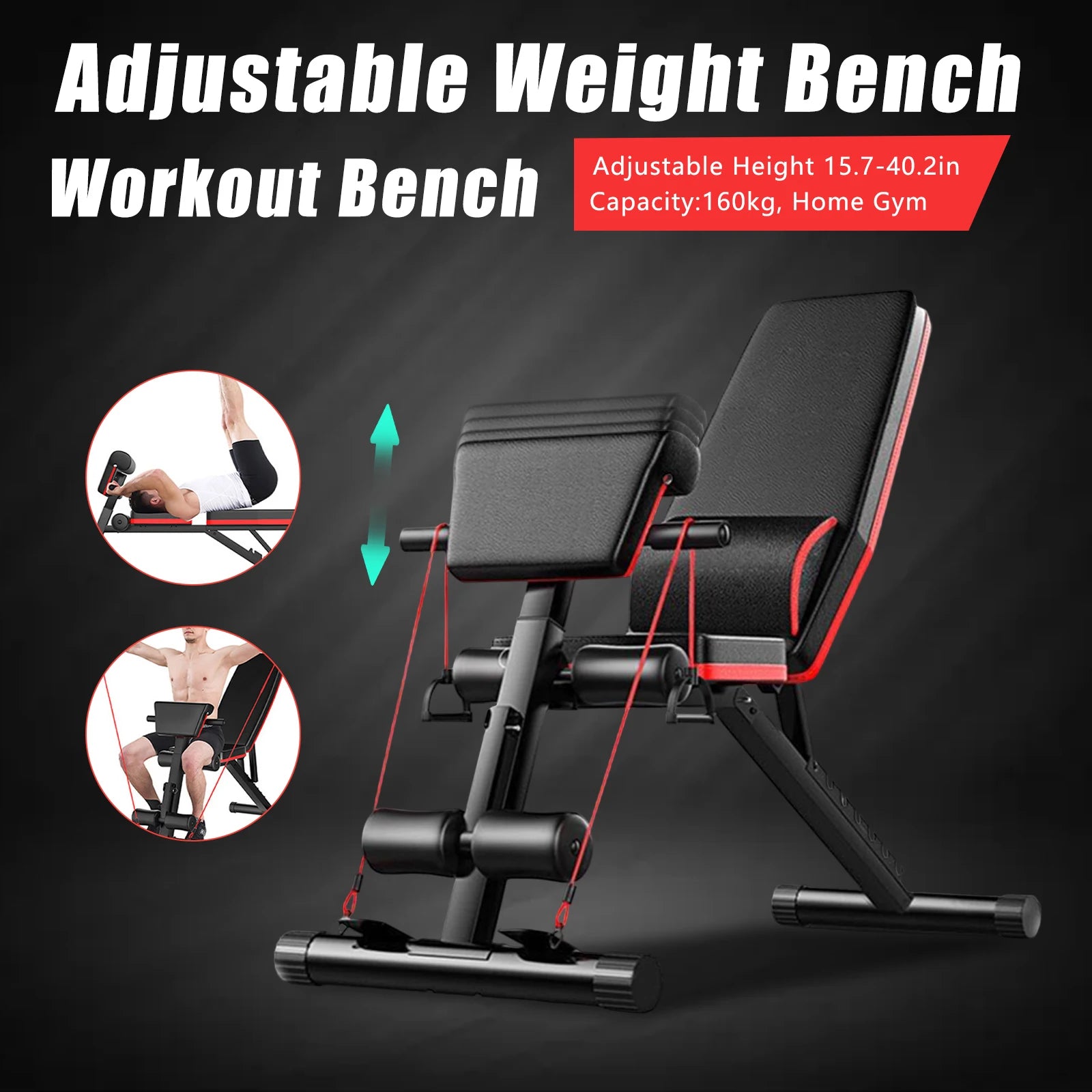 Foldable Workout Bench Multi-Functional