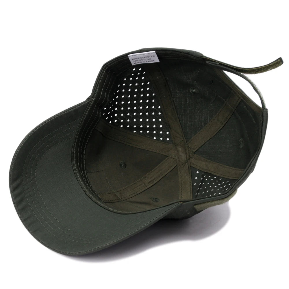 Men Camouflage Hunting Cap Breathable Sunscreen