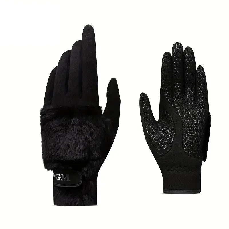 Golf Gloves Imitation Rabbit Fu