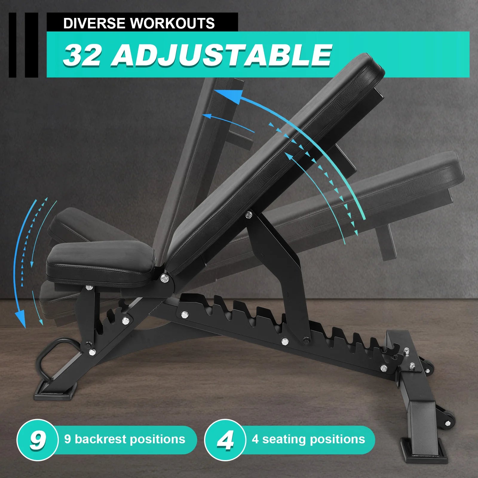 Weight Bench Adjustable