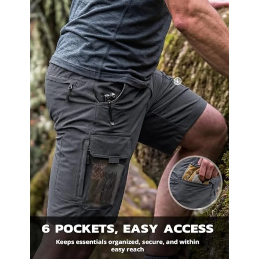 Men's Hiking Cargo Shorts 9"/10"