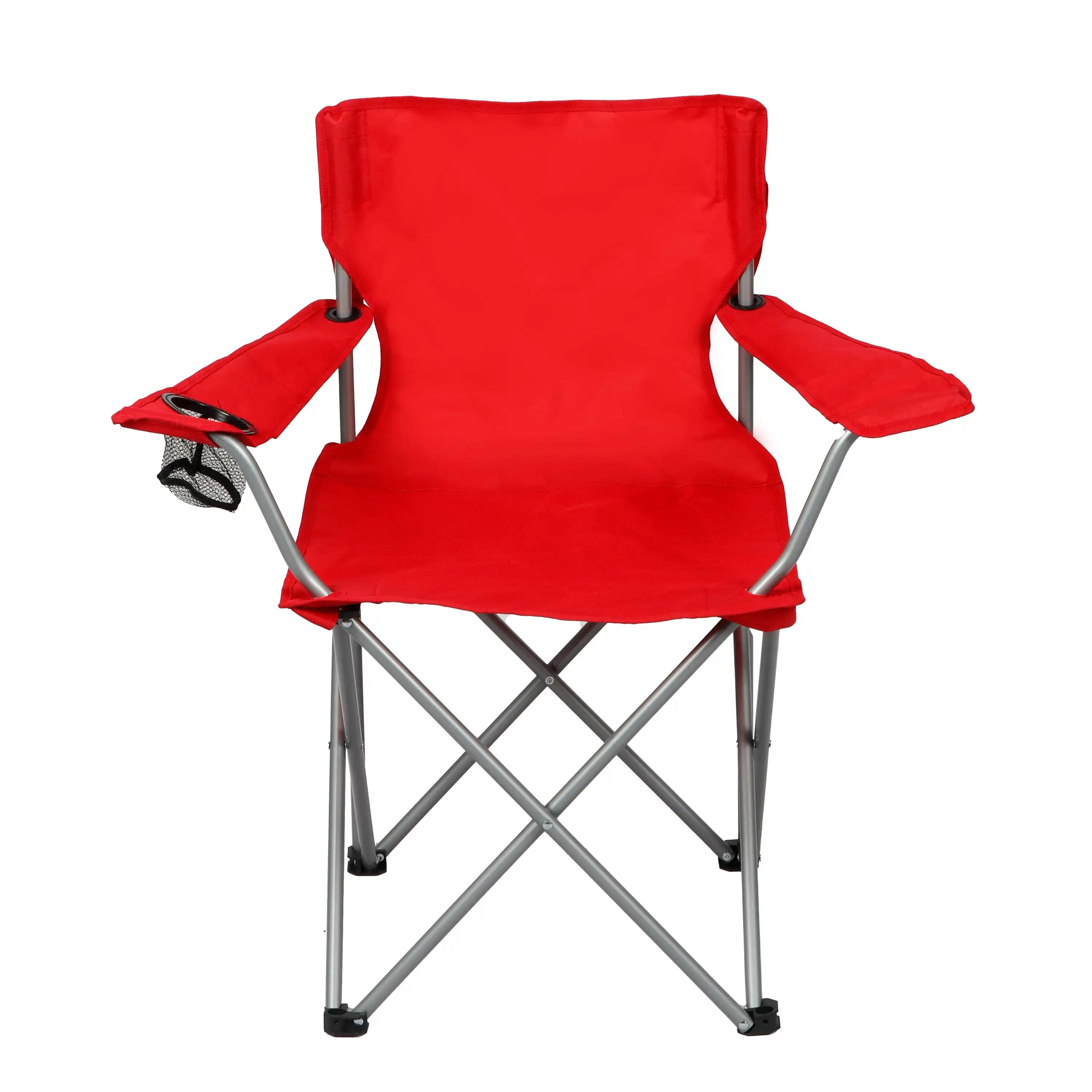 Folding Camp Chair with Cup Holder