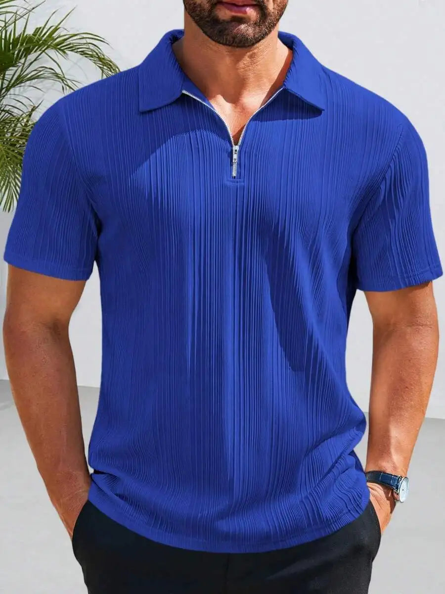 Mens Quarter Zip Golf Top