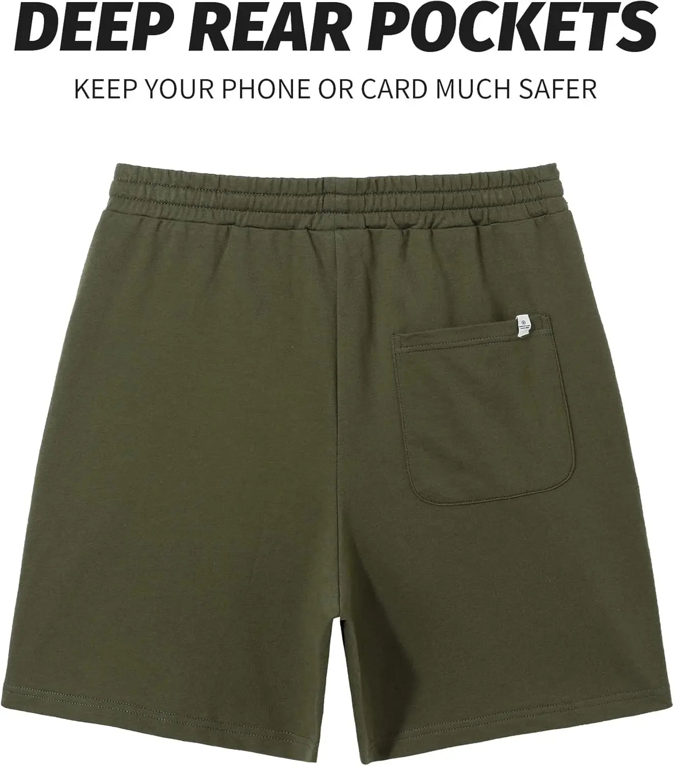 Sweat Shorts for Men 5 Inch Inseam
