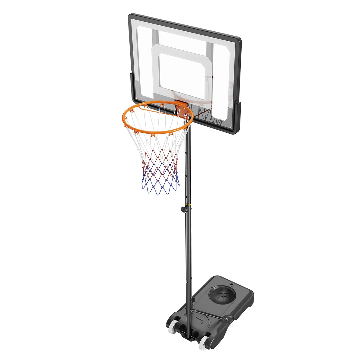 Portable Basketball Hoop Stand 4-10 ft Adjustable