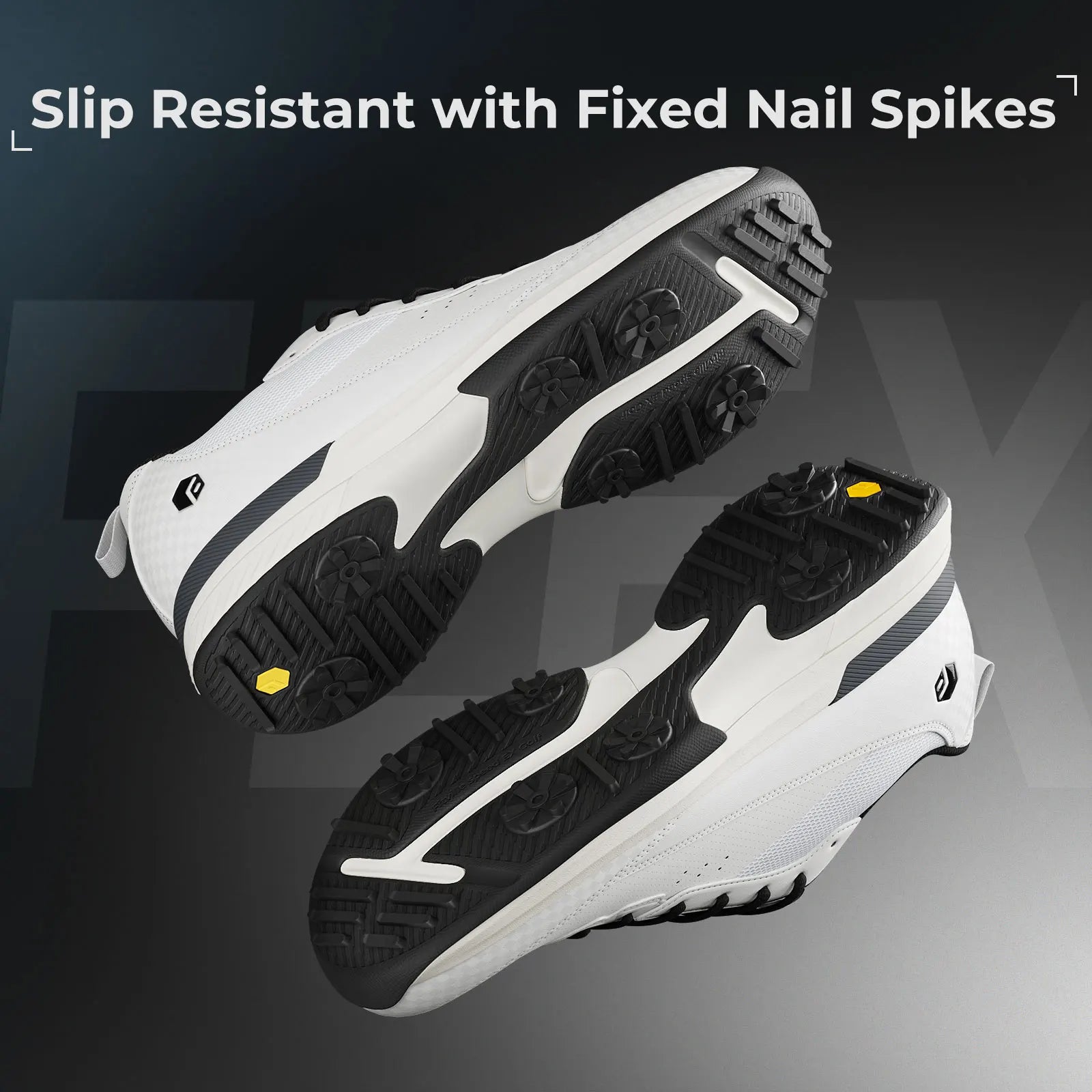 Men's Wide Golf Shoes  Water Resistant