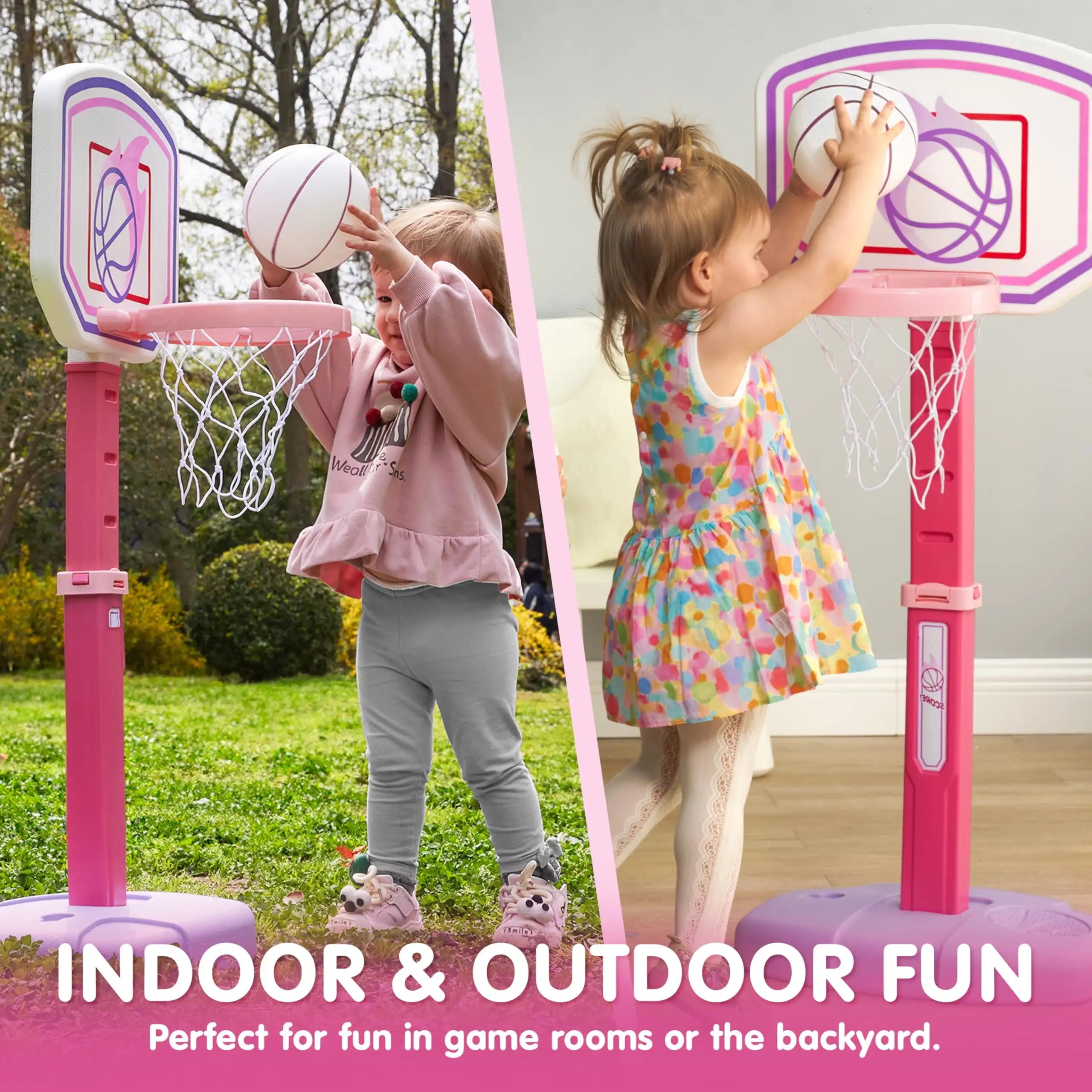 Toddler Indoor Basketball Hoop