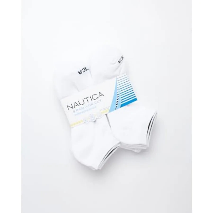 8 Pack Athletic Ankle Socks for Men