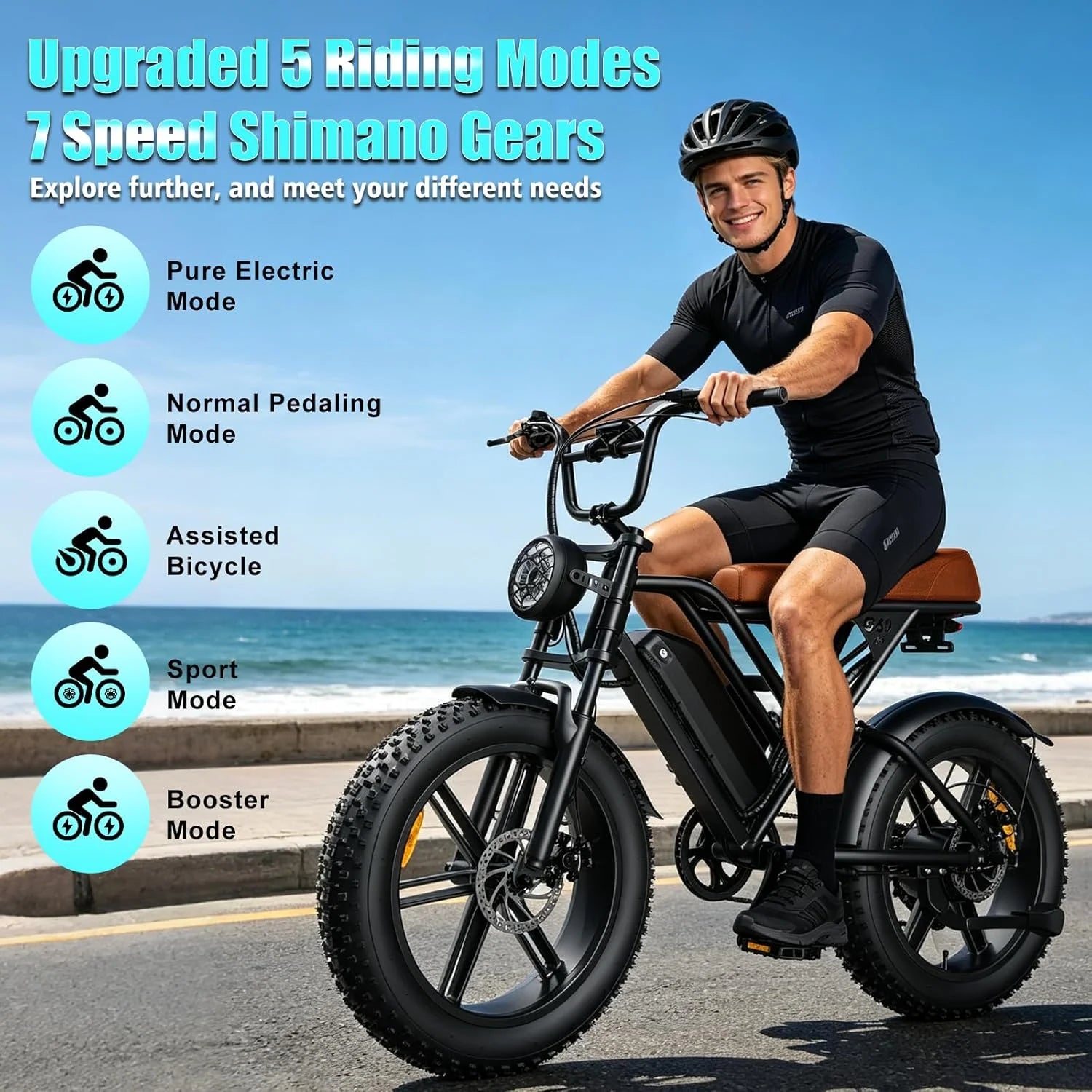 Electric Bicycle 1000W Motor Dual Suspension