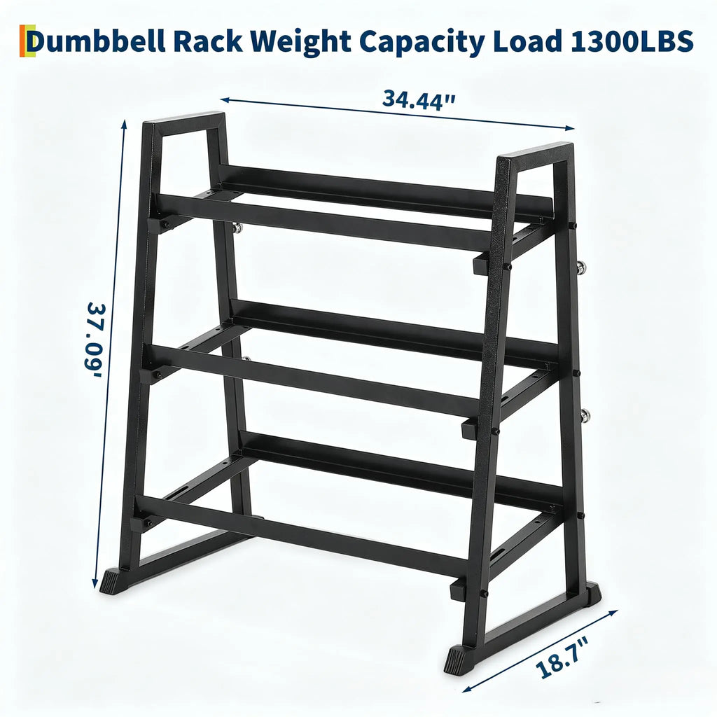 Dumbbell Rack 3 Tier Weight Rack