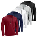 5 Pack Men's Fishing Shirts Long Sleeve