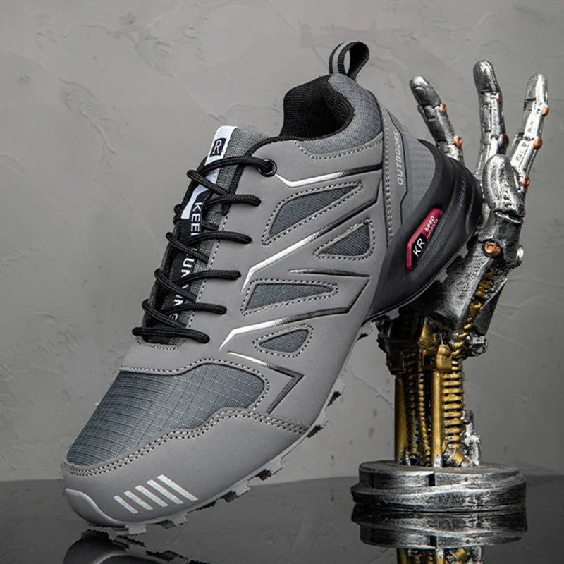 Leather Hiking Training Boots Large Size