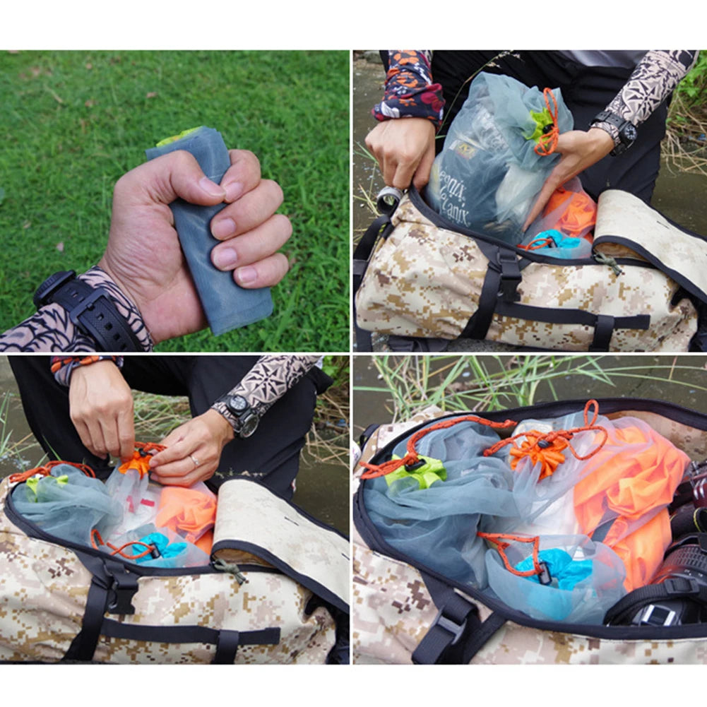 Portable Waterproof Drawstring Travel Sundry Bag