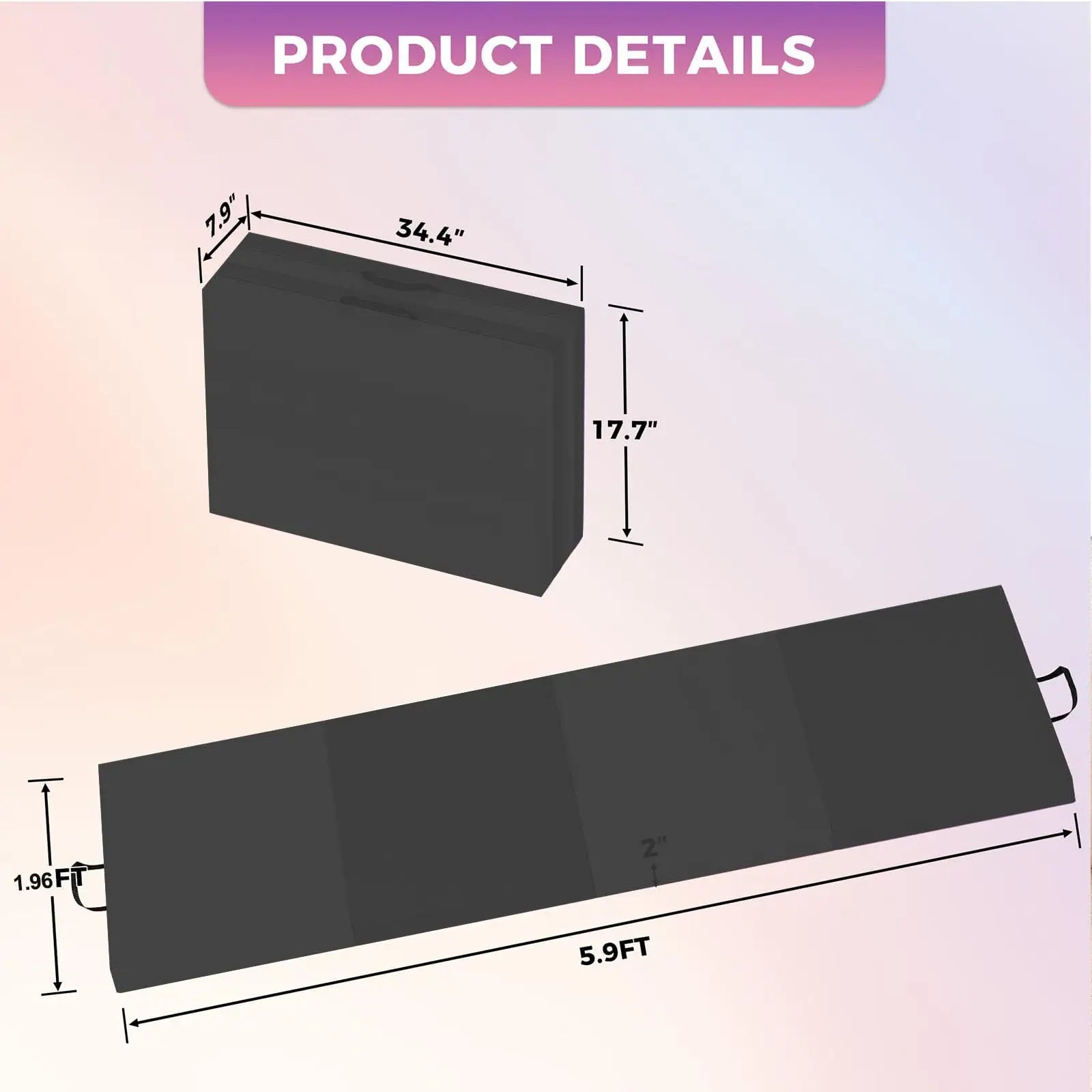 Gymnastics 4-/5-fold Exercise Mats