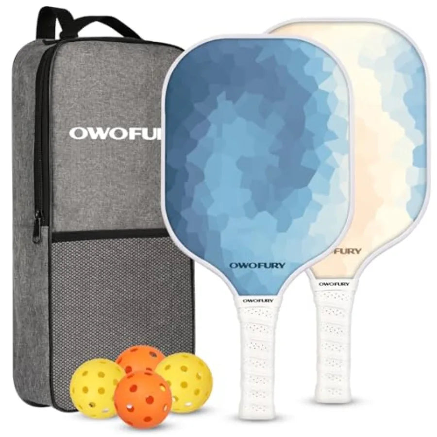 Fiberglass Pickleball Paddles Set of 2