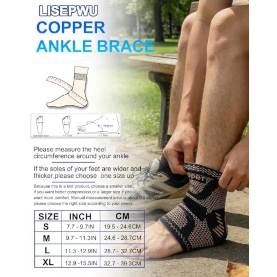Copper Ankle Brace,
