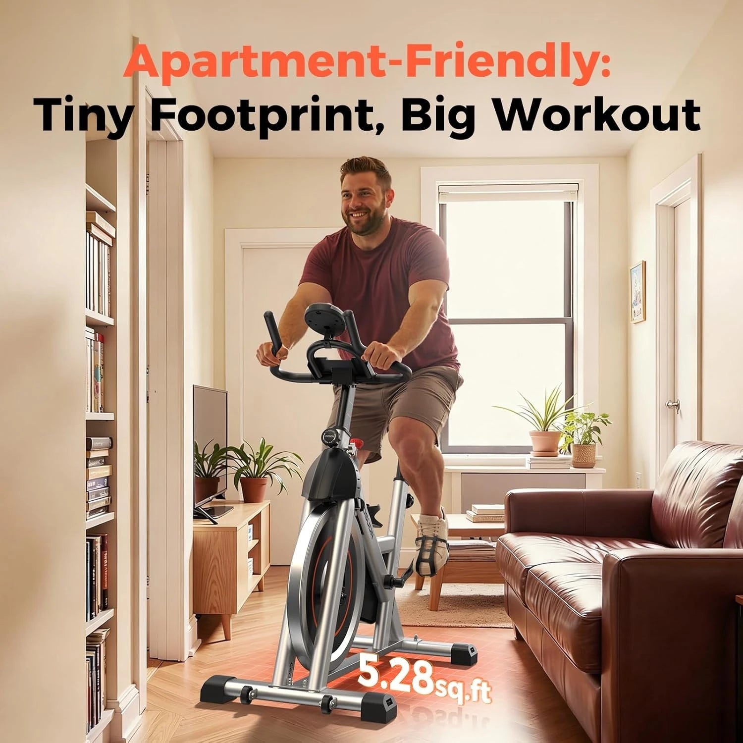 Exercise Bike Stationary 300 LBS Limit