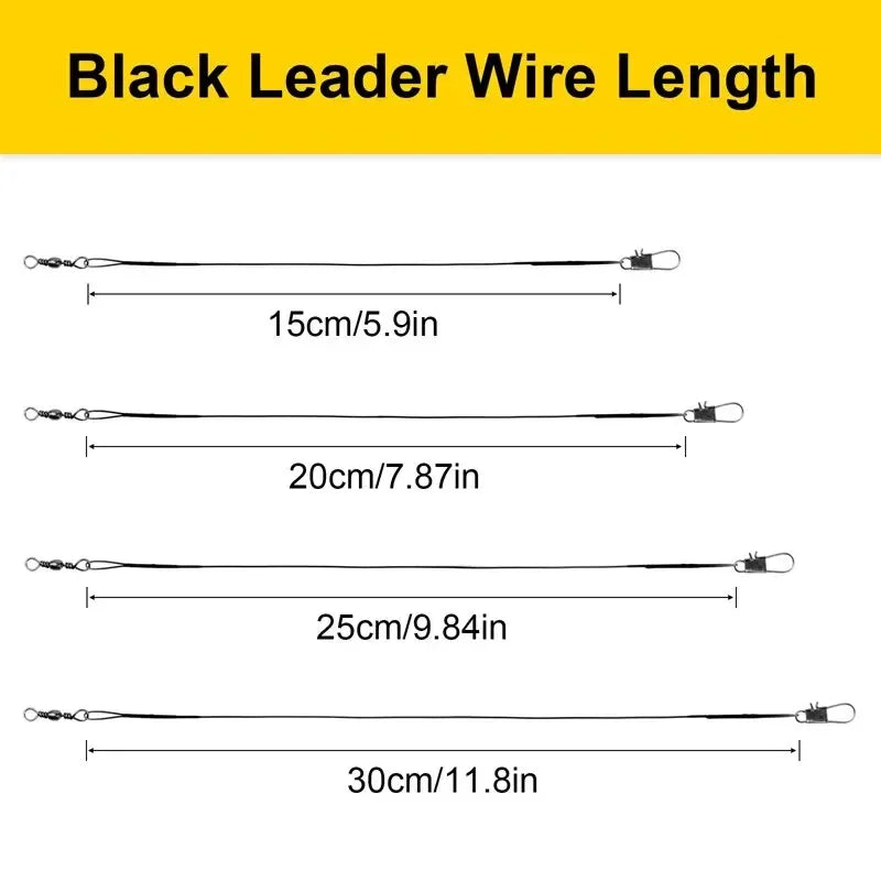 20PC Anti Bite Steel Fishing Line