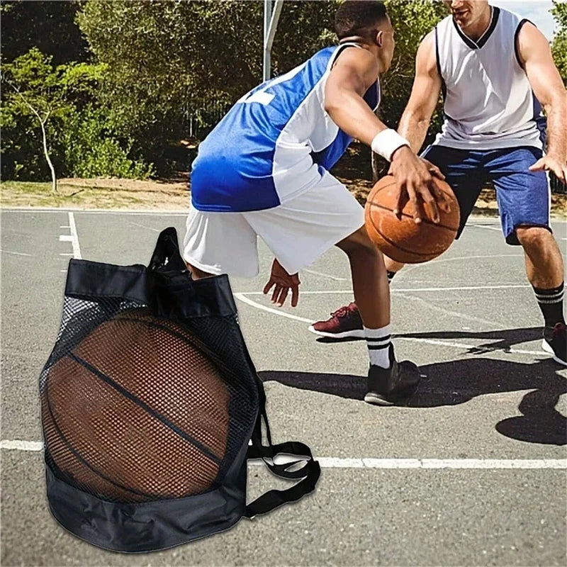 Elastic Waterproof Basketball Shoulder Net Bag