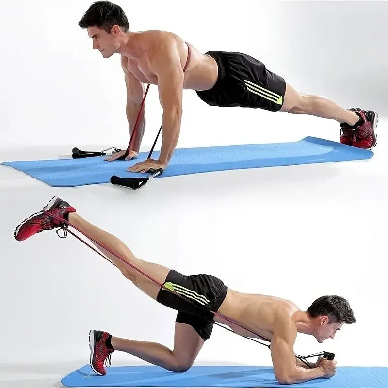 5- Tube Resistance Band Tension Rope