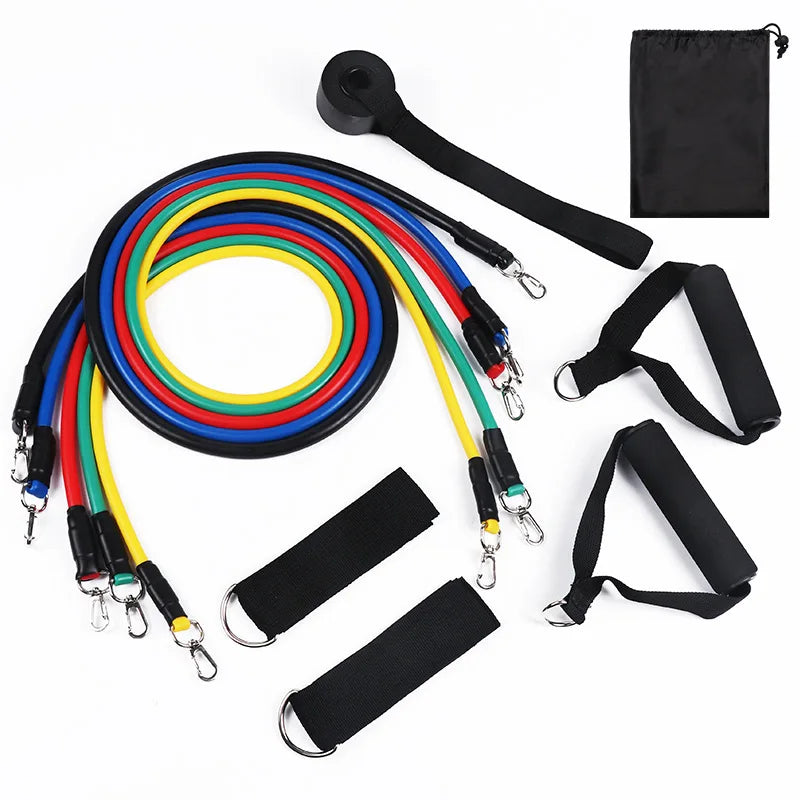 5- Tube Resistance Band Tension Rope
