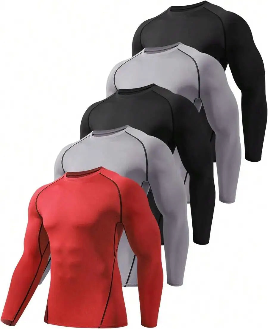 Mens Long Sleeve Compression Shirt