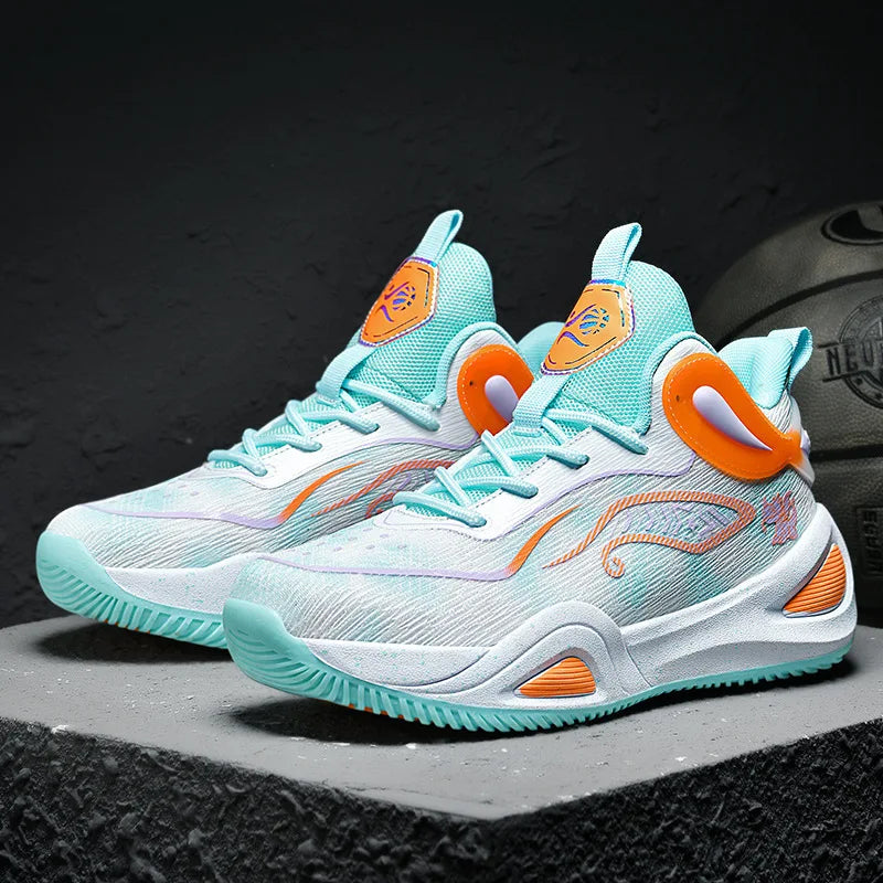New Arrival Graffiti Basketball Shoes