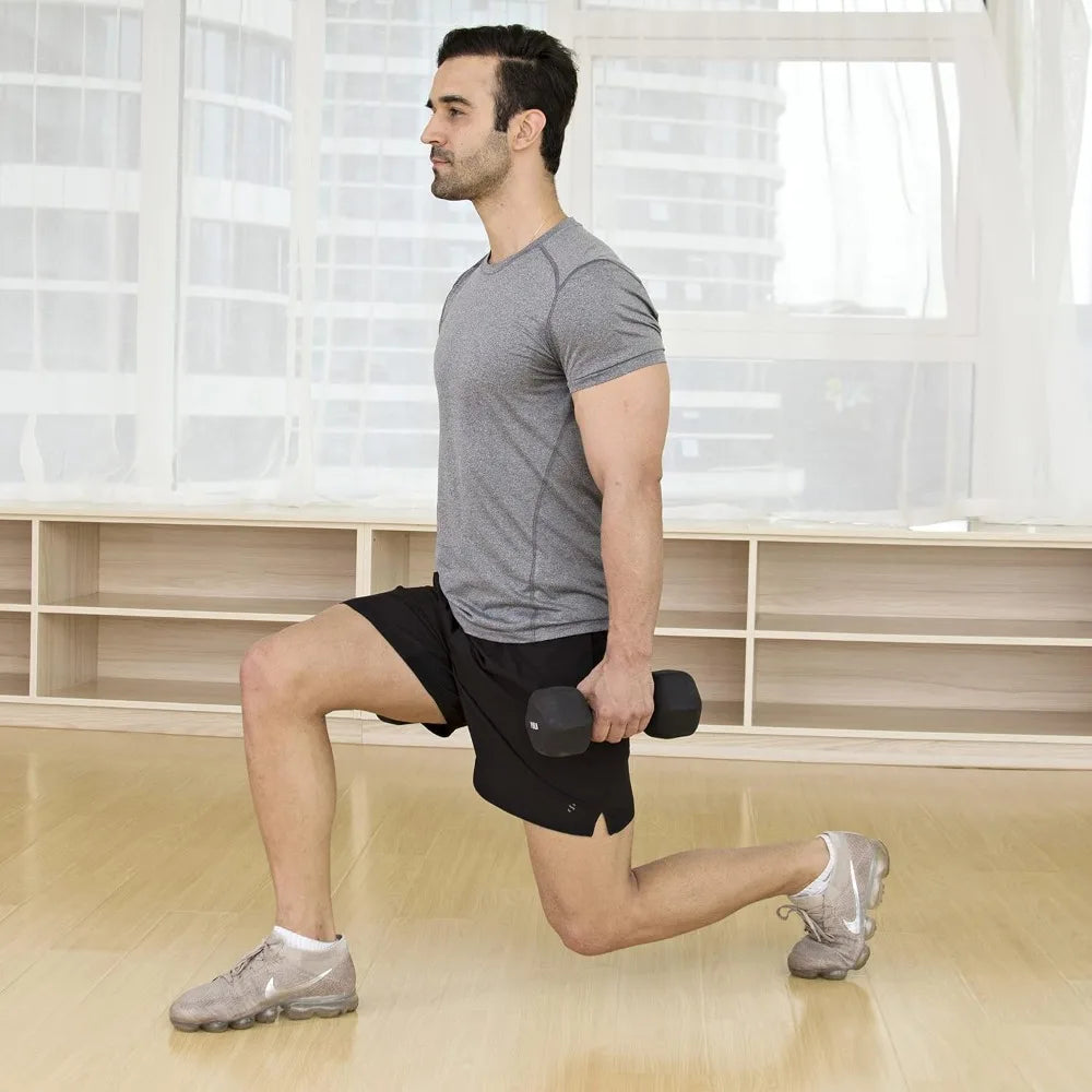 Neoprene and Vinyl Coated Dumbbell Set