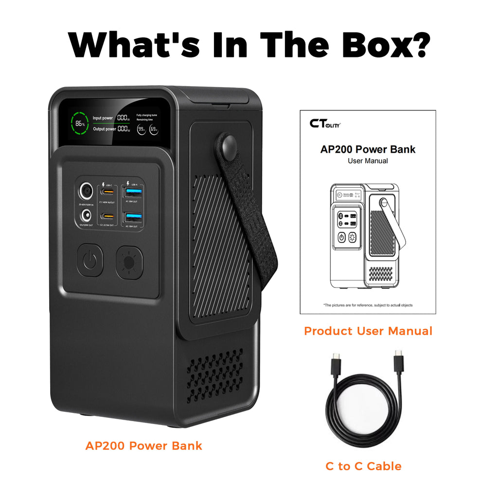 200W 500W Portable Power Station 1800W