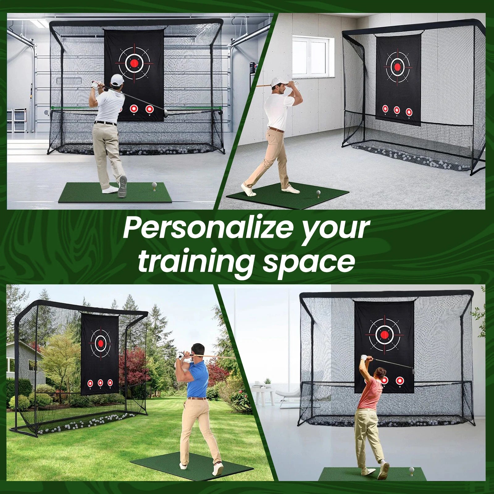 Golf Hitting Net 10x7FT