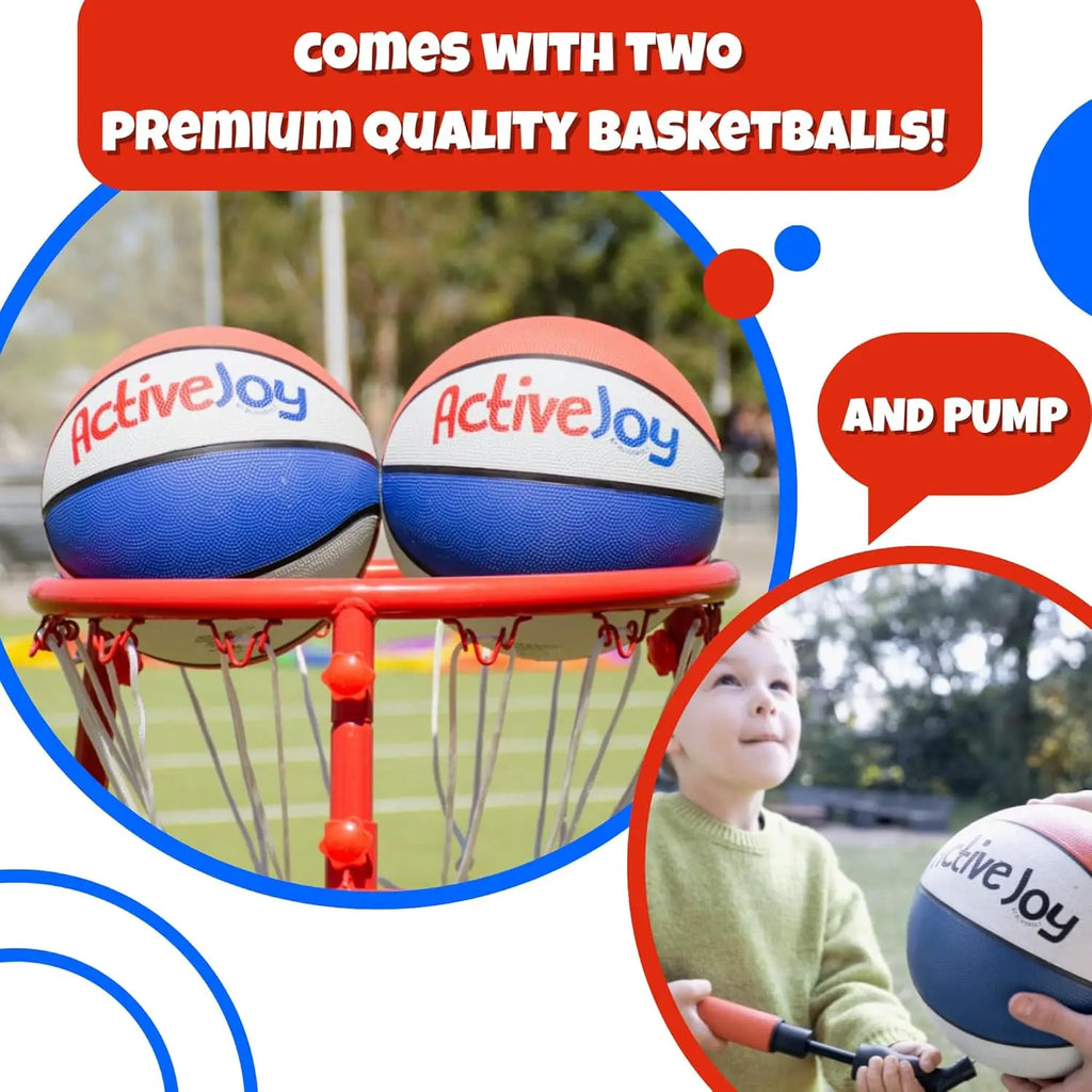 4 Hoop Basketball Set for Toddlers