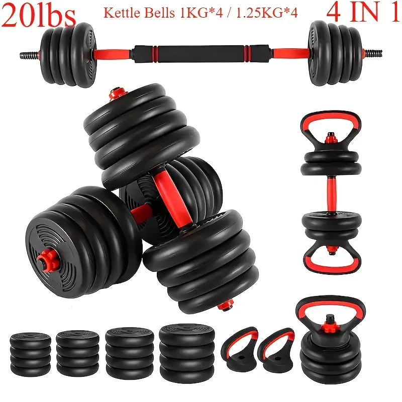 Adjustable Dumbbell Set, 90 Lbs