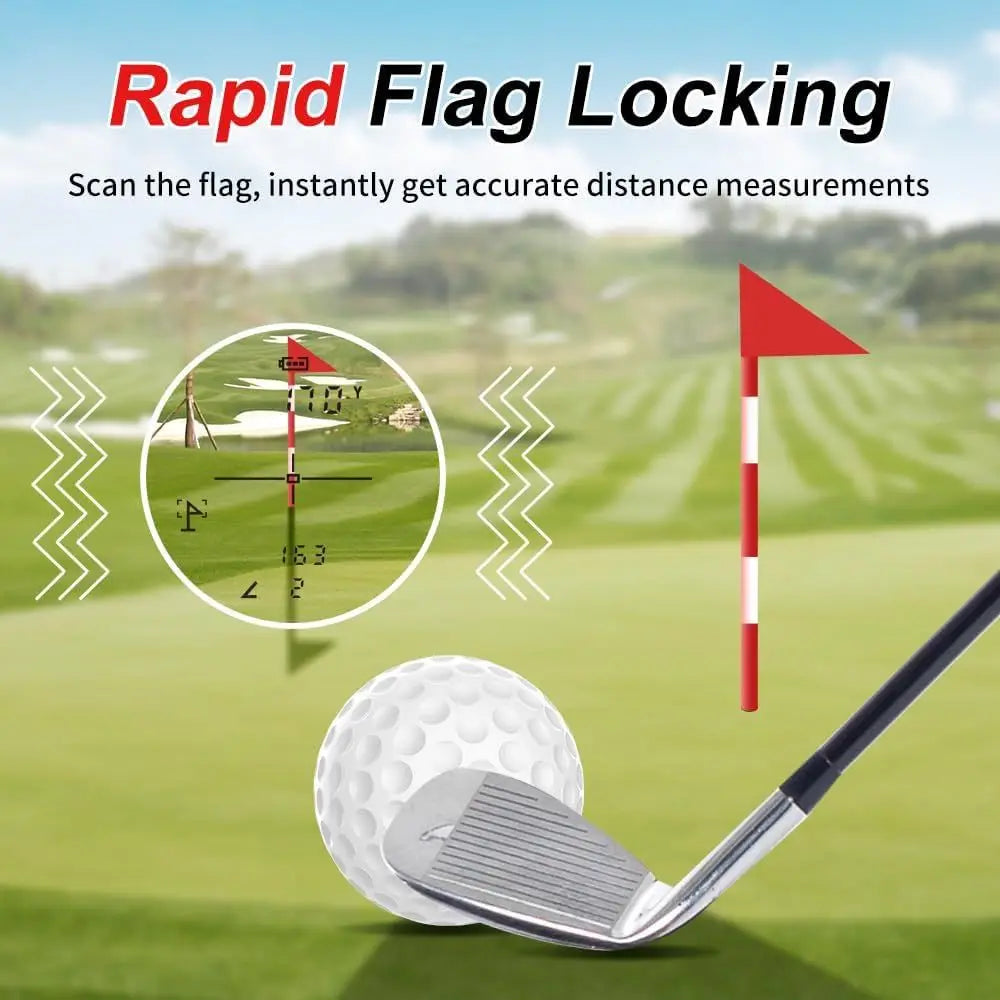 Enhanced 1000-Yard Golf Laser Rangefinder