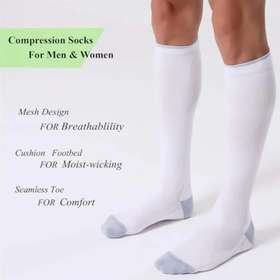 3 Pairs Compression Socks Unisex