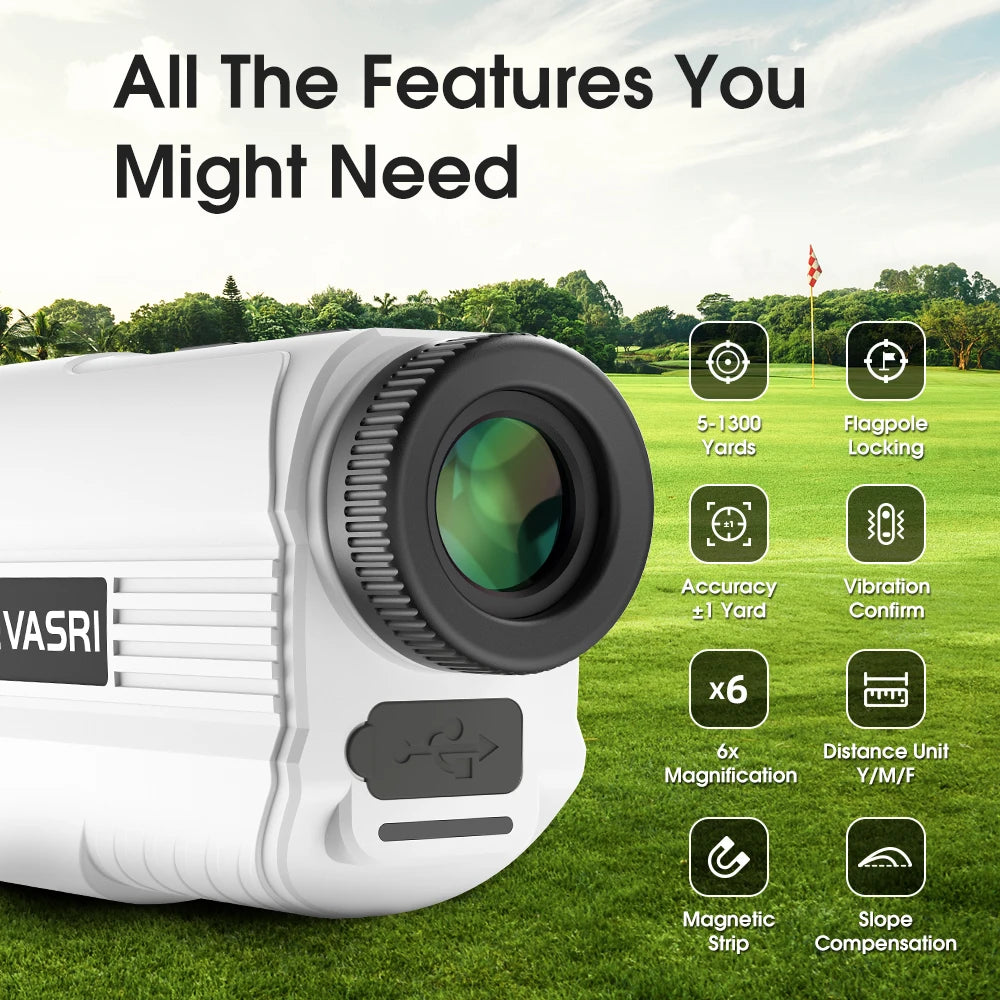 Mini Golf Rangefinder 1300 Yards