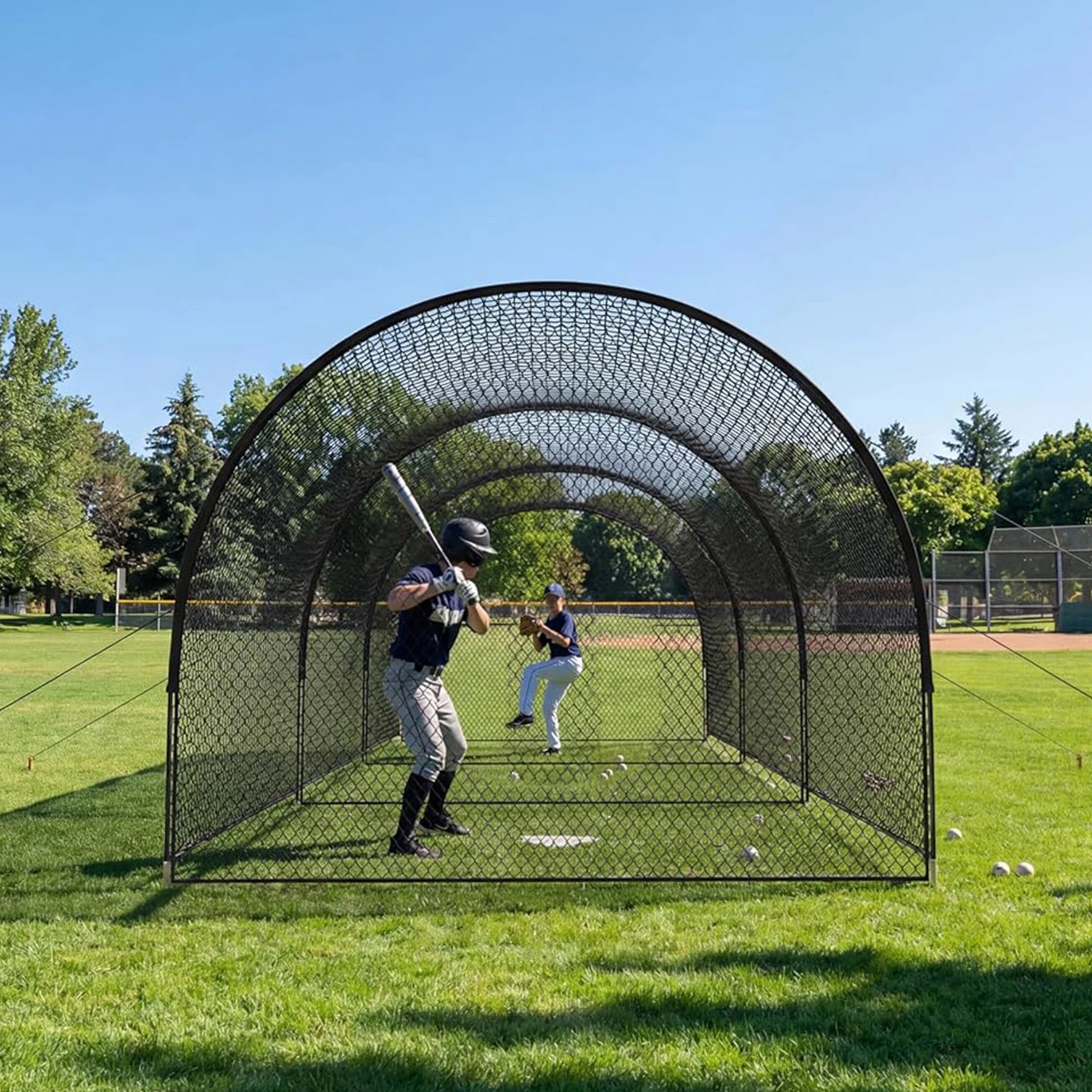 33FT/22FT Baseball Batting Cage