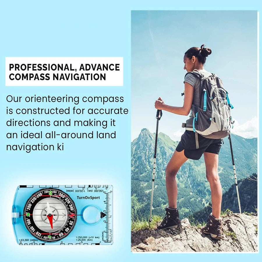 Professional Waterproof Camping Compass