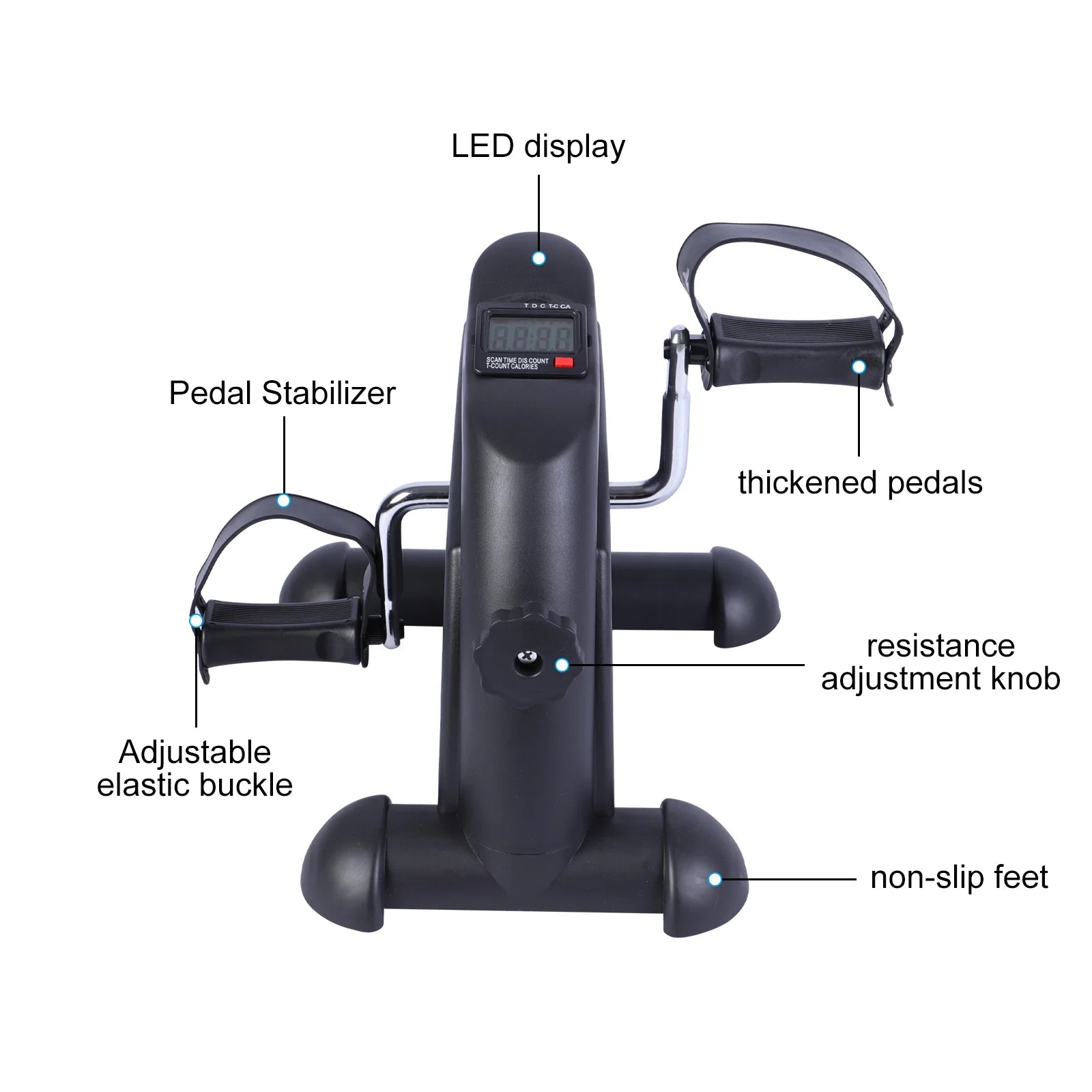 Portable Mini Exercise Bike Under Desk