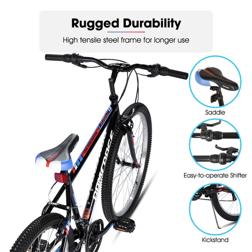 24 26 inch Mountain Bike for Men Women