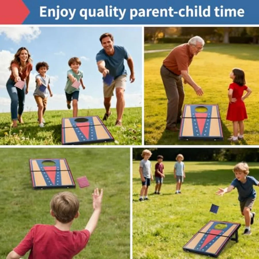 Portable Cornhole Board Set24 x 16