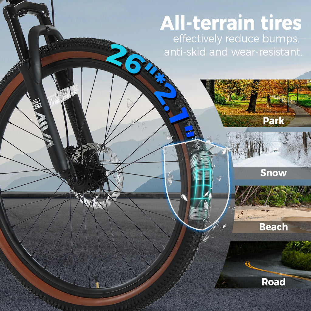 26 Inch 21 Speed Mountain Bike