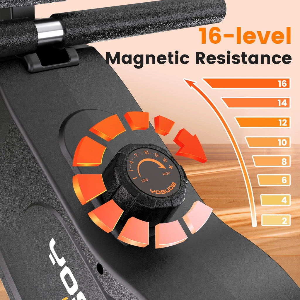 Magnetic Rowing Machine 350 LB Limit