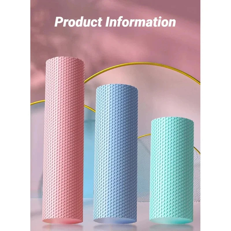 Hexagonal EVA Foam Yoga Roller