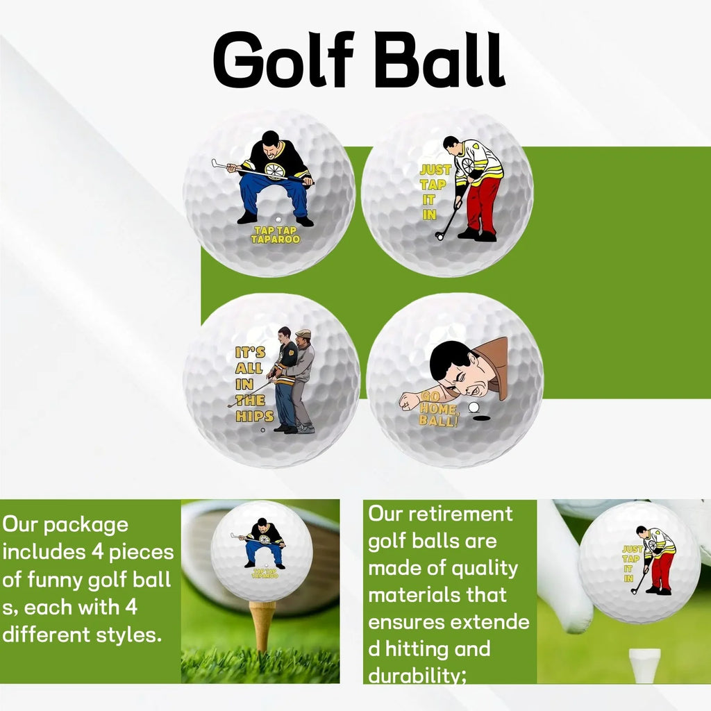4pcs Golf Balls High Elasticity
