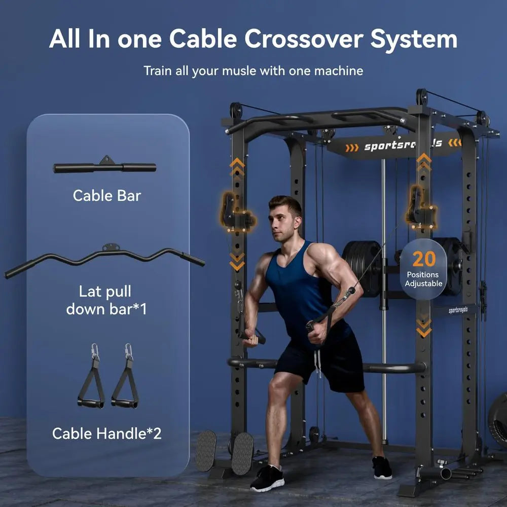 Multi Functional Squat Rack