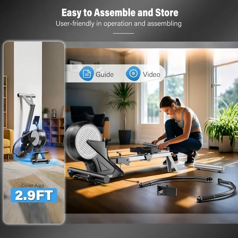 Rowing Machines for Home 400 LB Limit