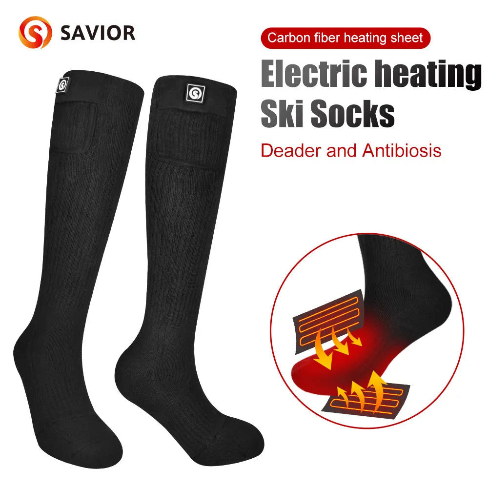 Heated Winter Thermal Socks Rechargeable