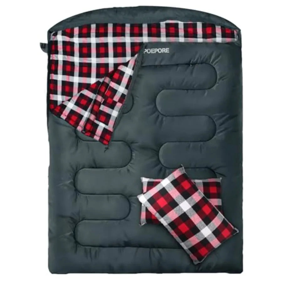 Double Sleeping Bag Flannel