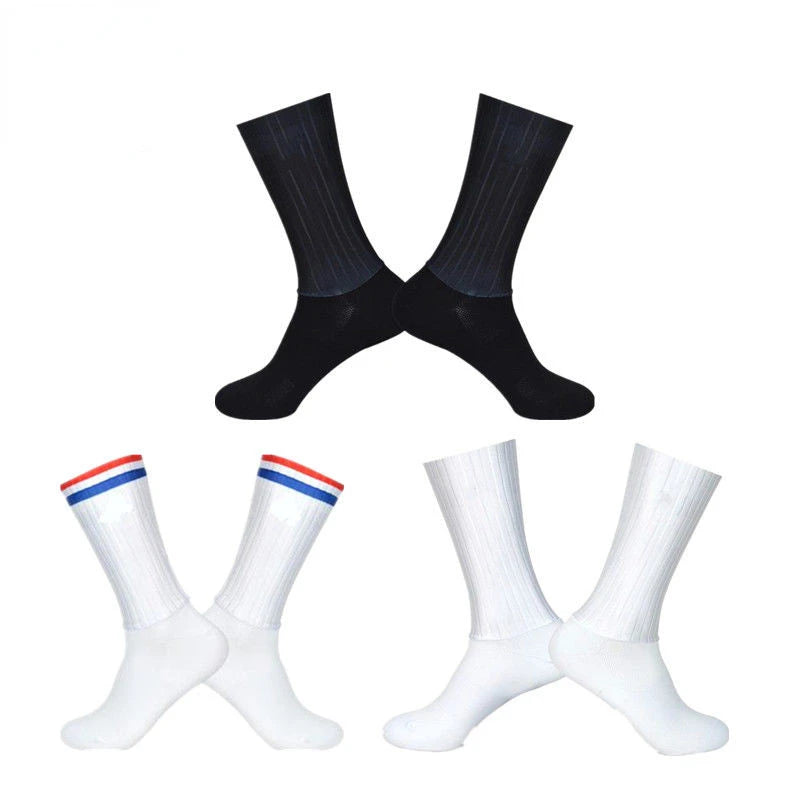 Cycling Silicone Summer  Aero Socks Men